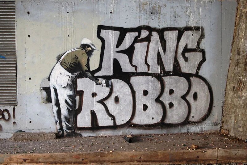 Banksy vs team robbo