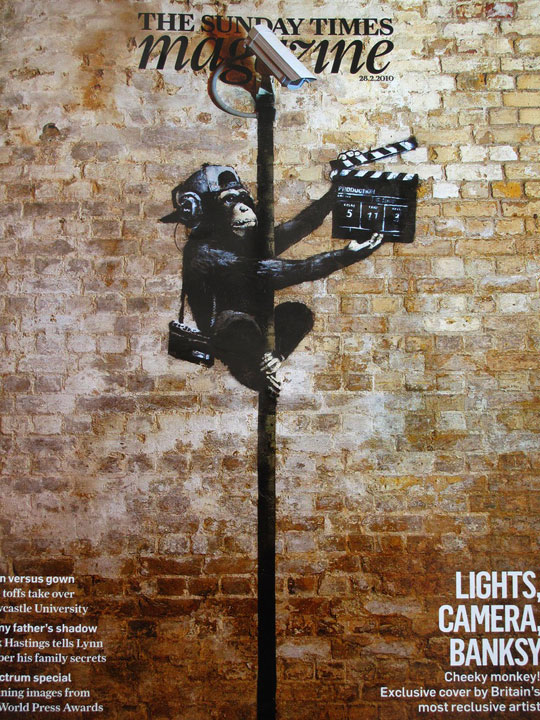 Banksy x the sunday times