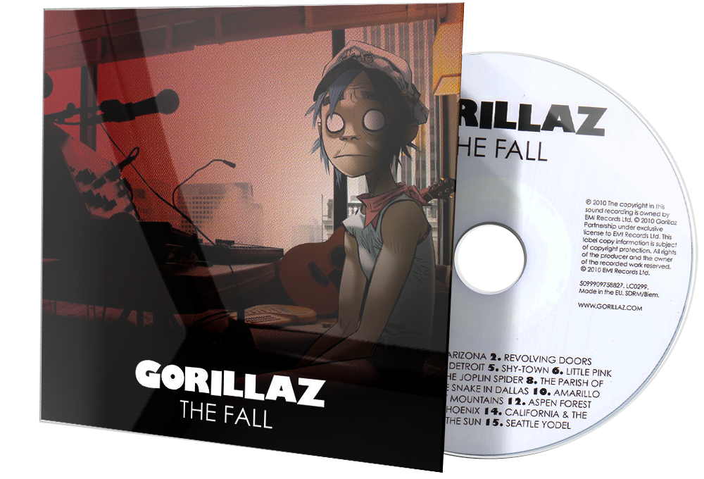 Gorillaz the fall 2010