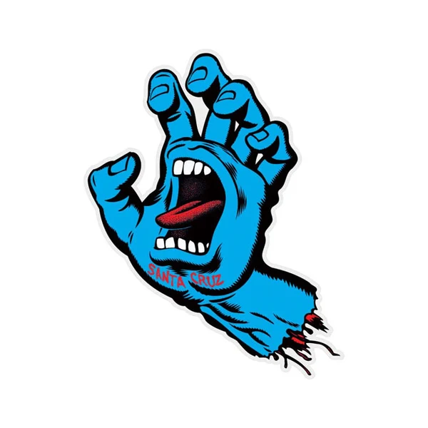 De fetaste stickersarna genom tiderna santa cruz screaming hand sticker 10 pack De fetaste stickersarna genom tiderna